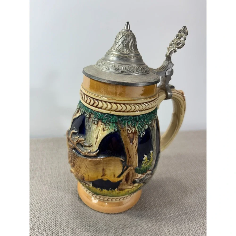 Vintage German Beer Stein 8